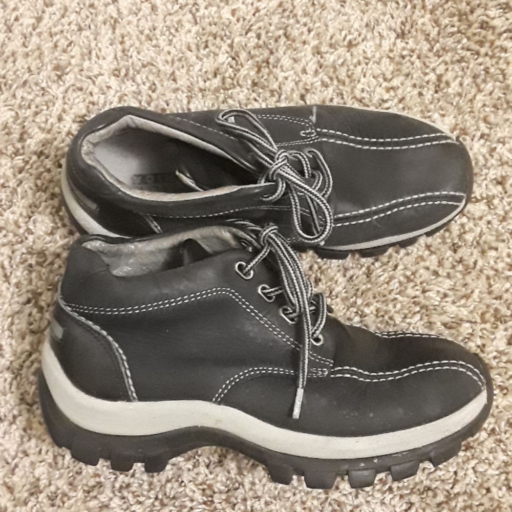 "Perry Ellis"Navy Boys Half Boots